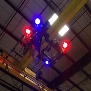 24 LED 9-60 V Niebieska plamka Wieża czerwonej linii Wieża podsuwnicowa