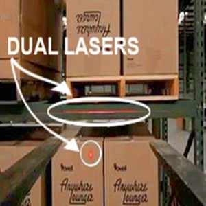 Zielone laserowe urządzenie bezpieczeństwa Maxtree Forklift