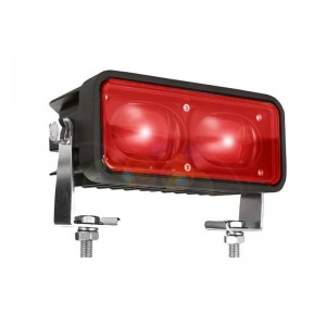 Światło ostrzegawcze LED Wózek widłowy Czerwone światło strefy